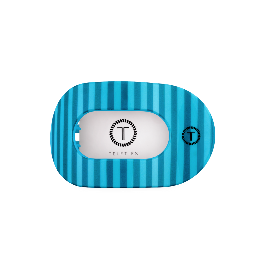 TELETIES - Splash Zone | Medium | Flat Round Hair Clip