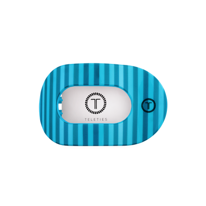 TELETIES - Splash Zone | Medium | Flat Round Hair Clip
