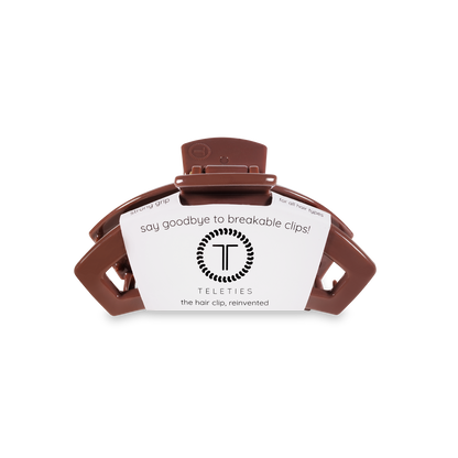 Open Hair Clip | Tiny | Nutmeg