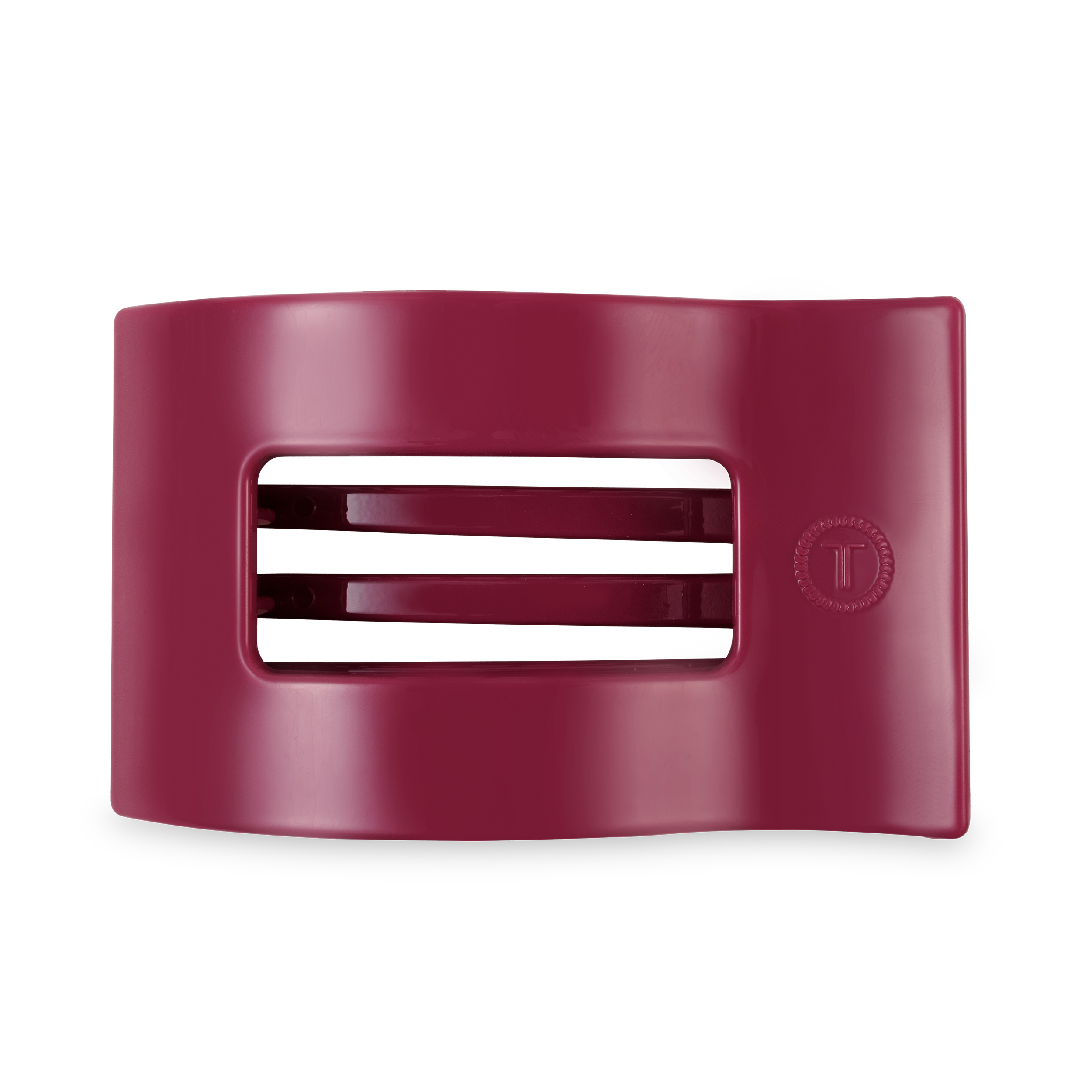 TELETIES - Flat Rectangle Hair Clip | Large | Wild Side