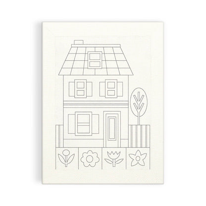 Chronicle Books - Cozy Cottage Punch Needle Kit