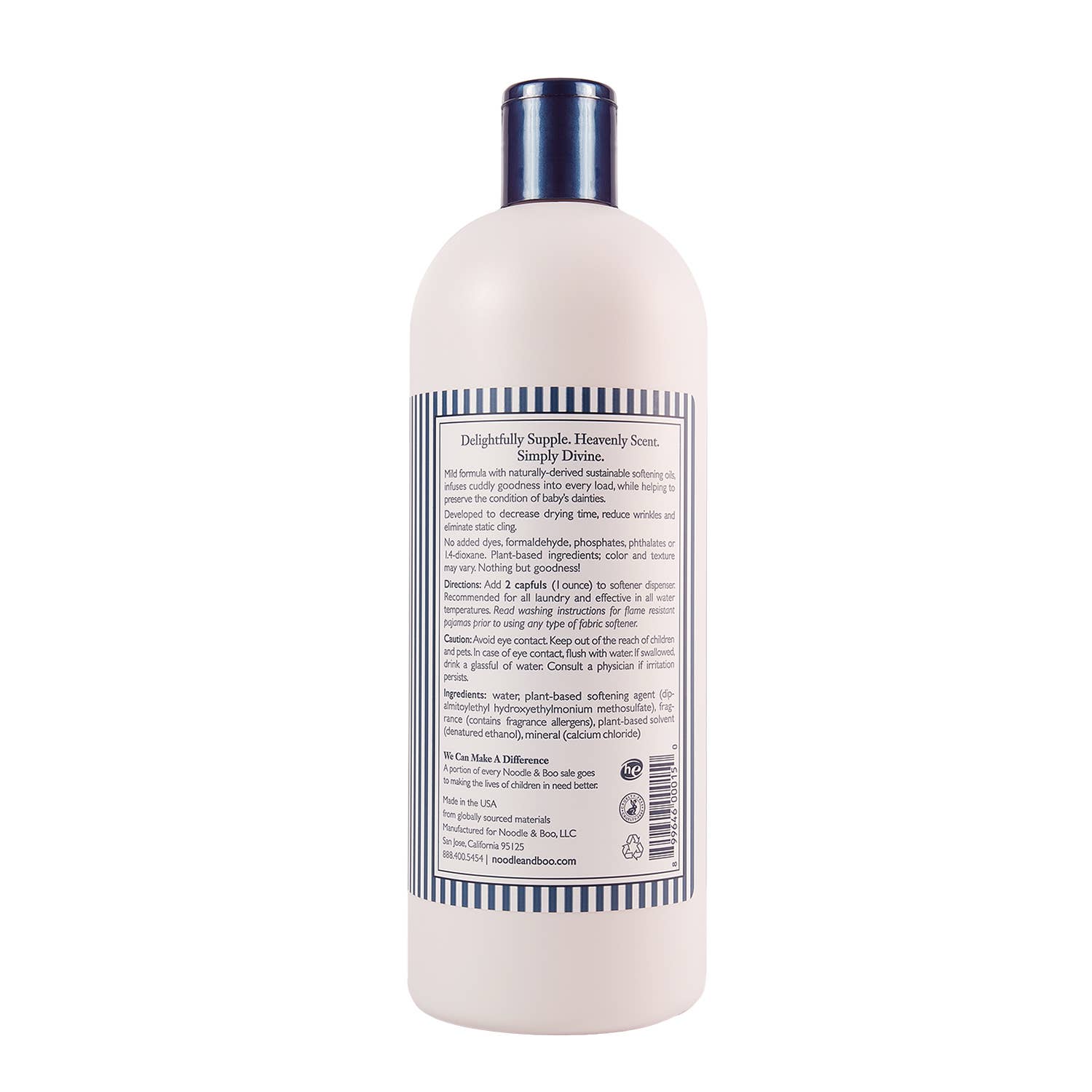 Noodle &amp; Boo, Inc. - Ultra-Soft Baby Fabric Conditioner, Crème Douce, 32 oz