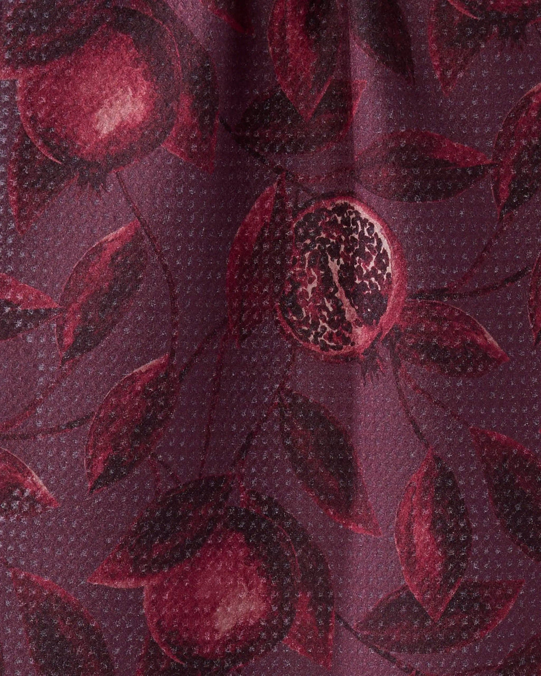 Geometry - Rich Garnet Mini Towel