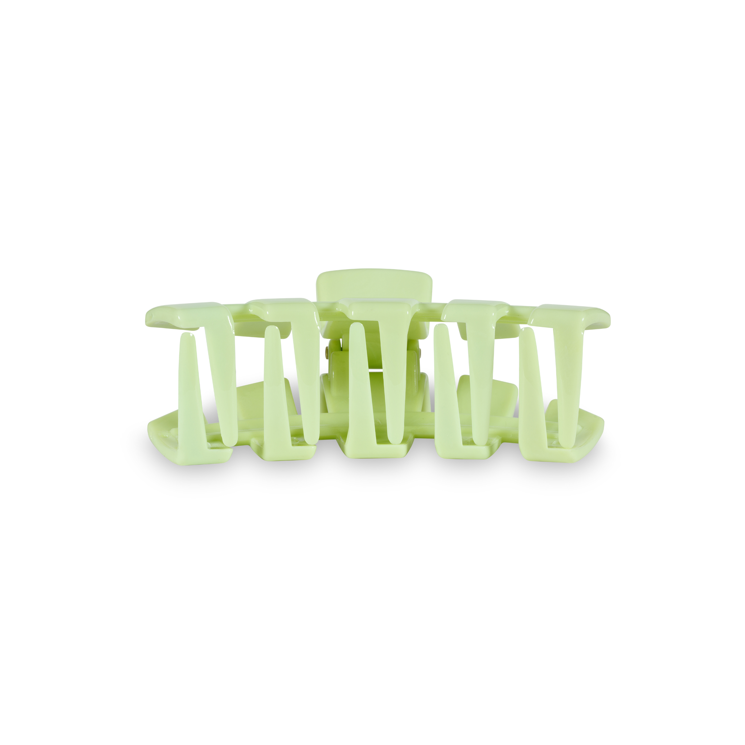 TELETIES - Classic Hair Clip | Tiny | Classic Aloe, There!
