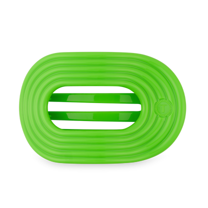 TELETIES - Flat Round Hair Clip | Large | Glow For It