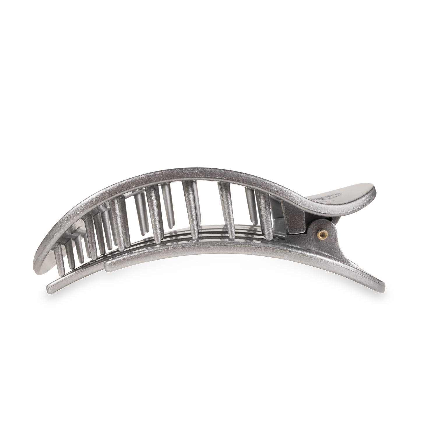 TELETIES - Round Flat Hair Clip | Large | Disco Daydream