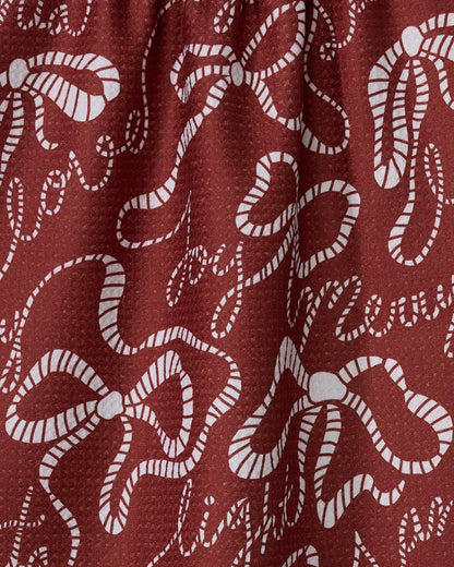 Geometry - Cheerful Bows Tea Towel