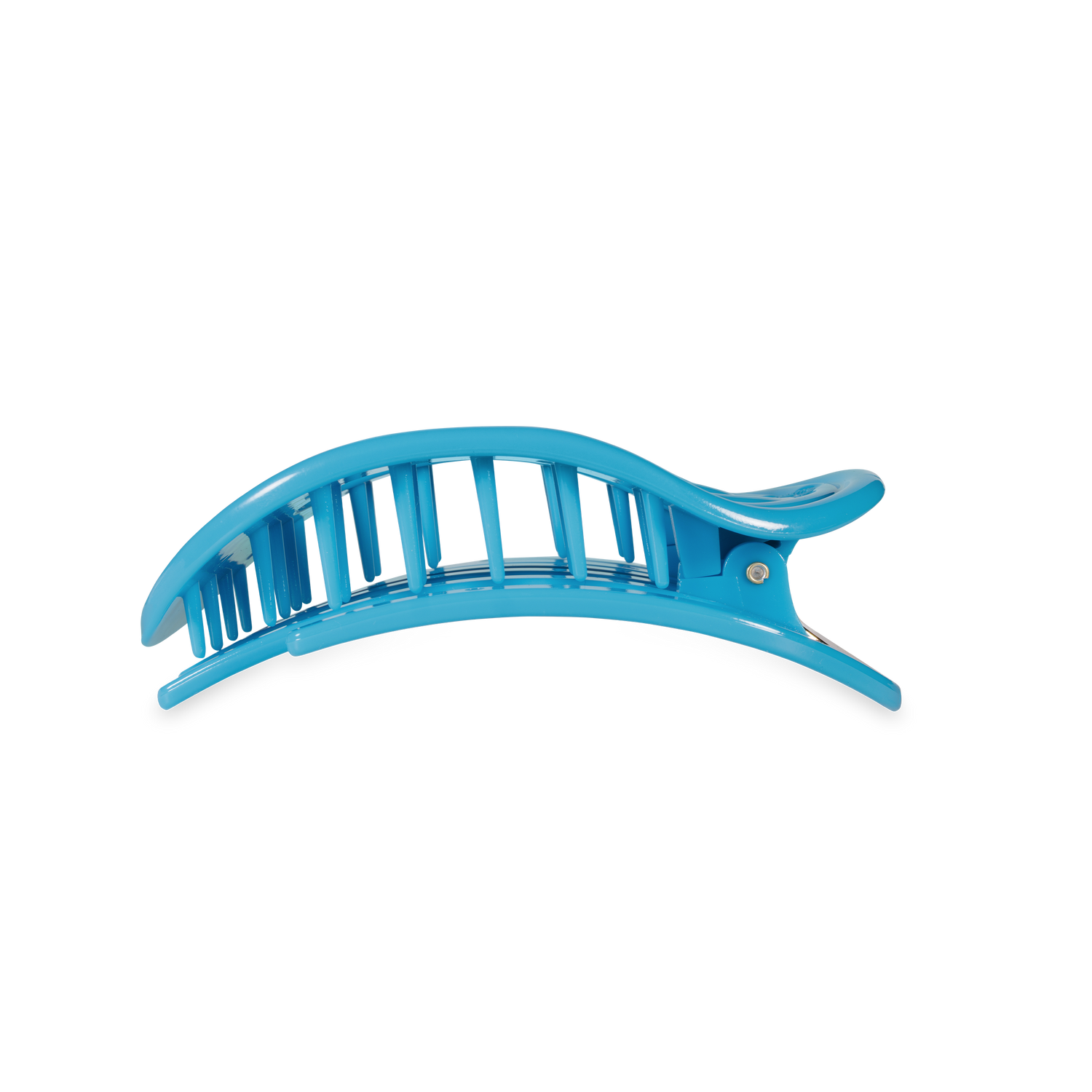 TELETIES - Flat Round Hair Clip | Medium | Miami Vice
