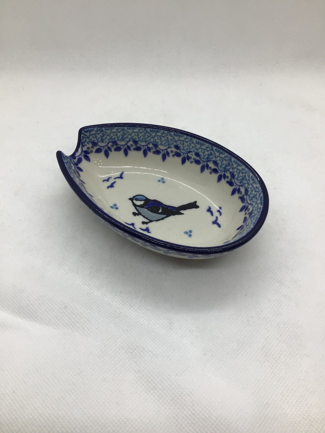 Blue Finch Spoon Rest