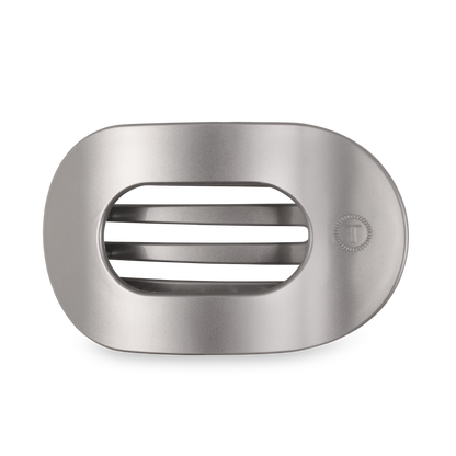 TELETIES - Round Flat Hair Clip | Large | Disco Daydream