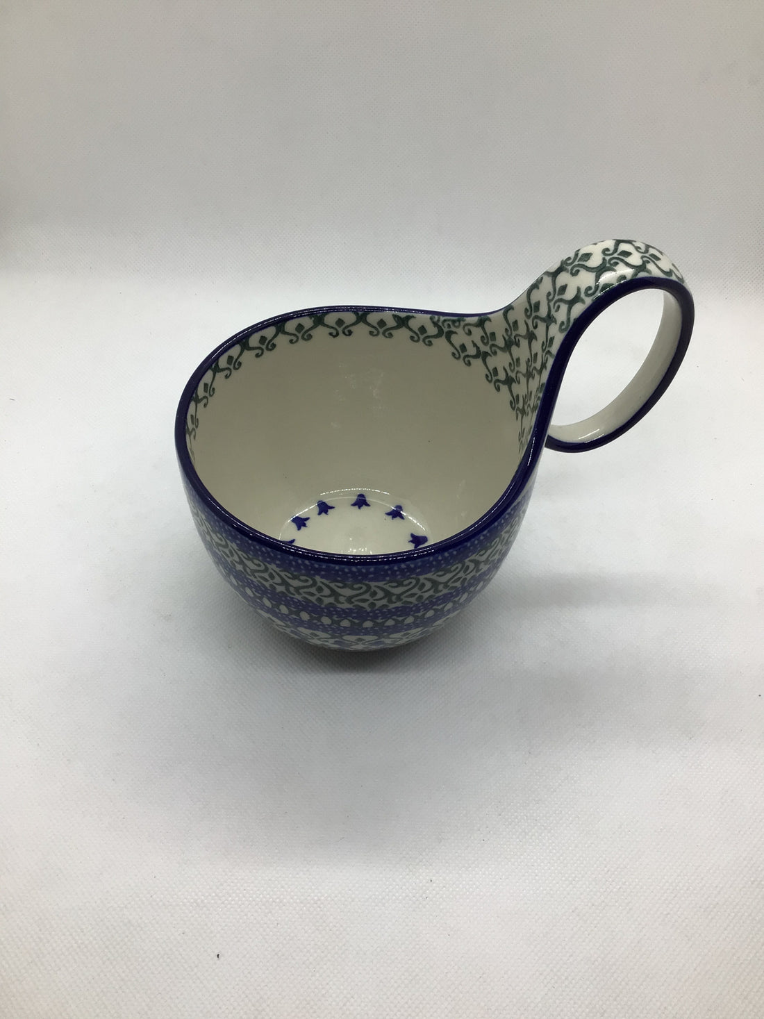 Tulip Trellis Bowl w/Loop Handle