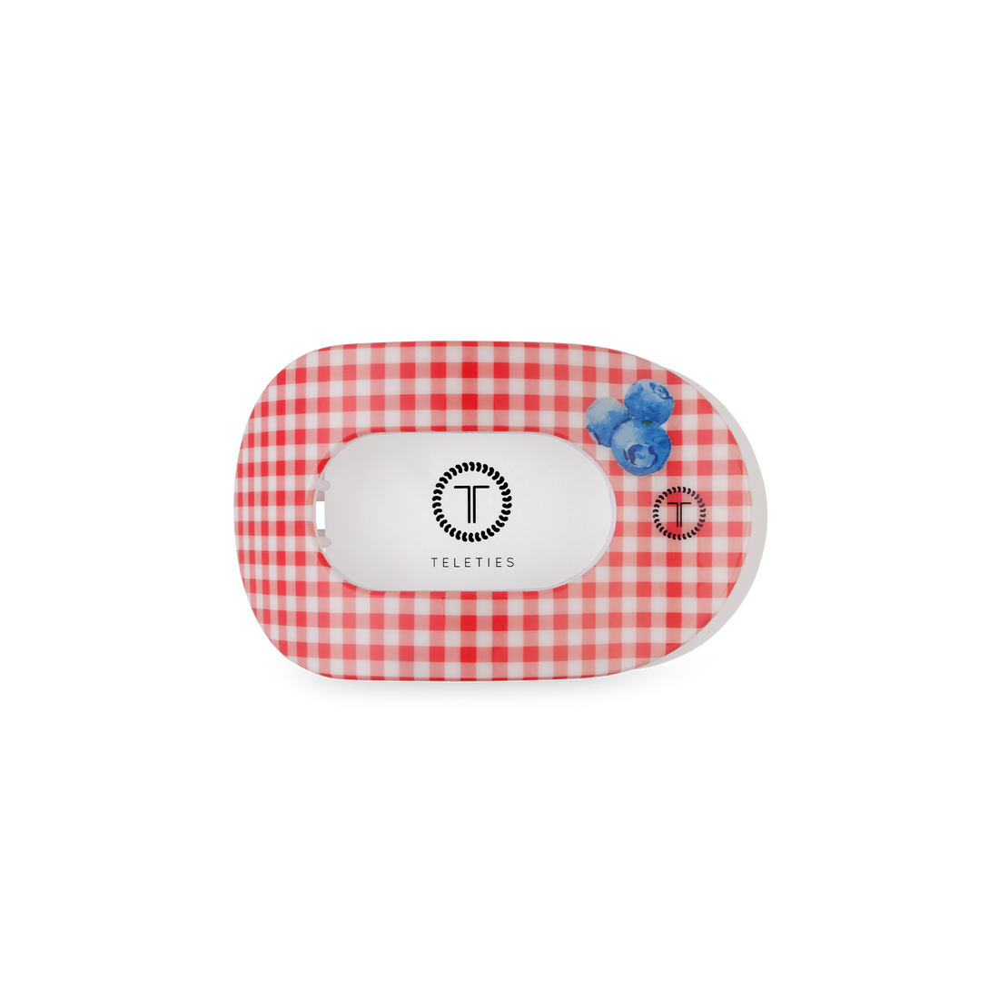 TELETIES - Flat Round Hair Clip | Small | Blueberry Farms