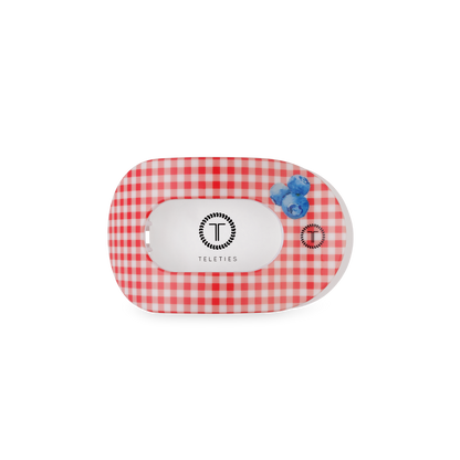 TELETIES - Flat Round Hair Clip | Small | Blueberry Farms