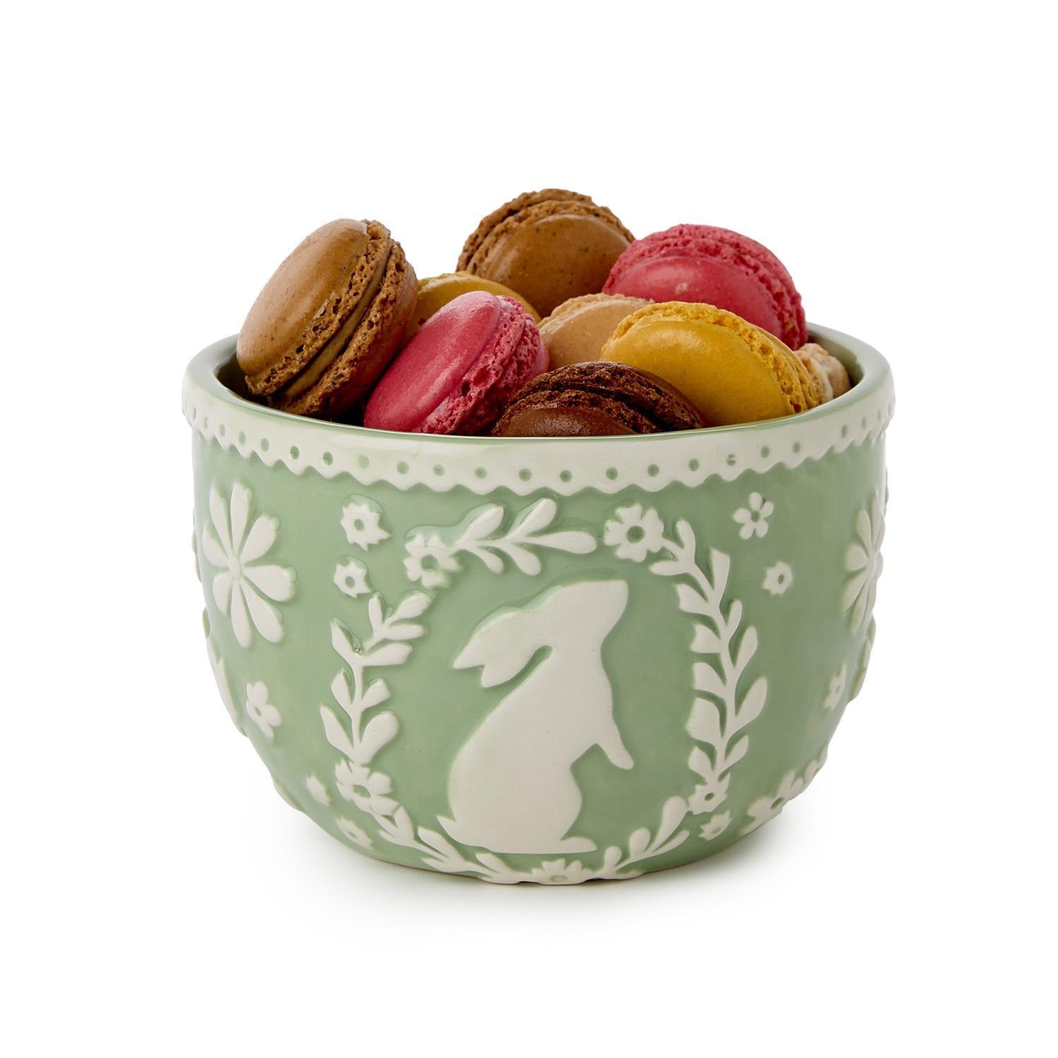 Bunny Relief Patterned Bowl