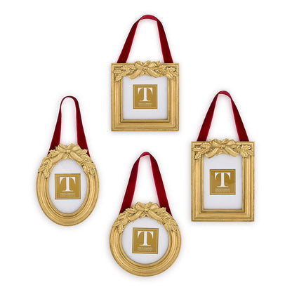 Holly Leaves Hanging Photo Frames
