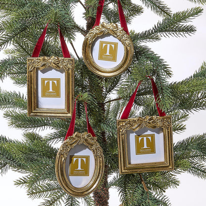 Holly Leaves Hanging Photo Frames