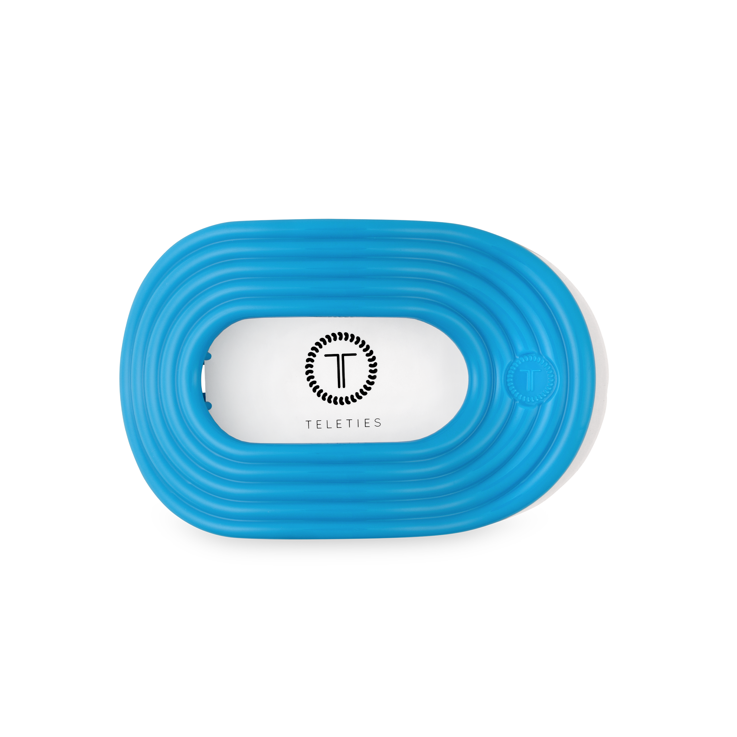 TELETIES - Flat Round Hair Clip | Medium | Miami Vice