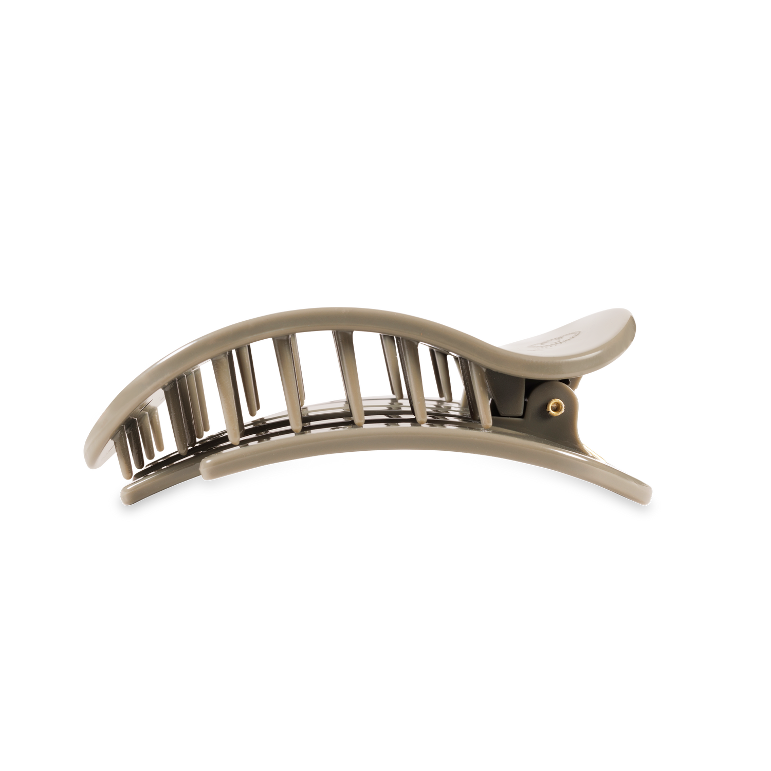 TELETIES - Flat Round Hair Clip | Medium | Sage It Ain&