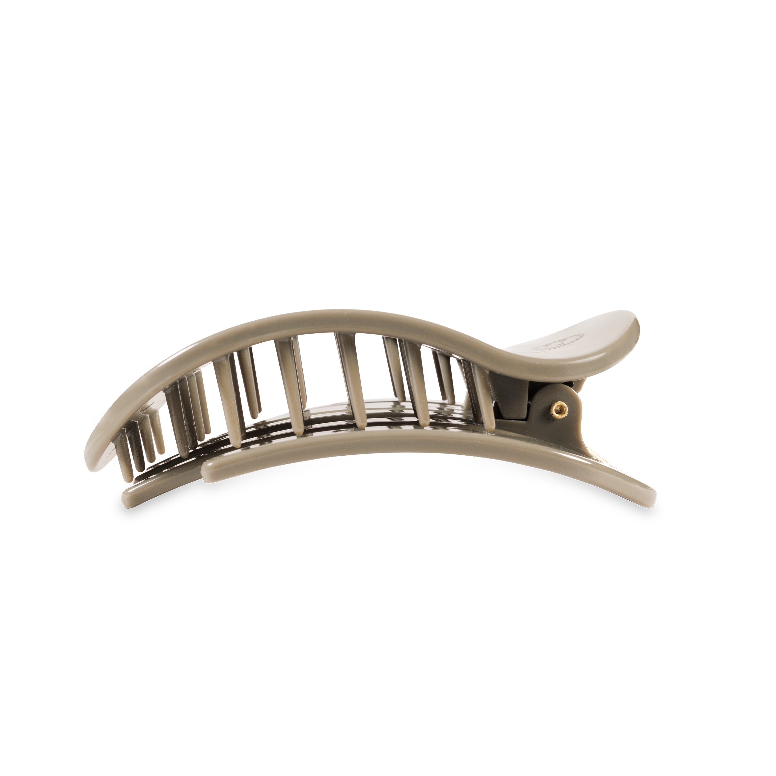 TELETIES - Flat Round Hair Clip | Medium | Sage It Ain&