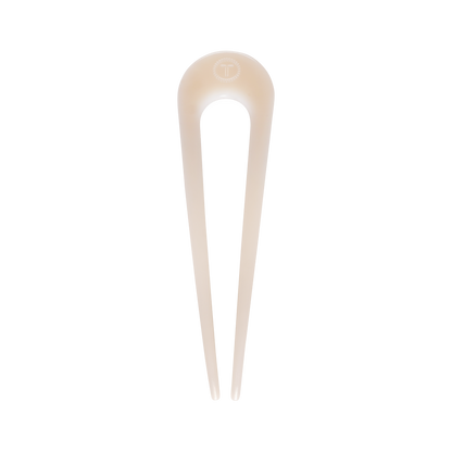 TELETIES - French Hair Pin Almond Beige