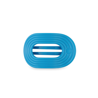 TELETIES - Flat Round Hair Clip | Small | Miami Vice