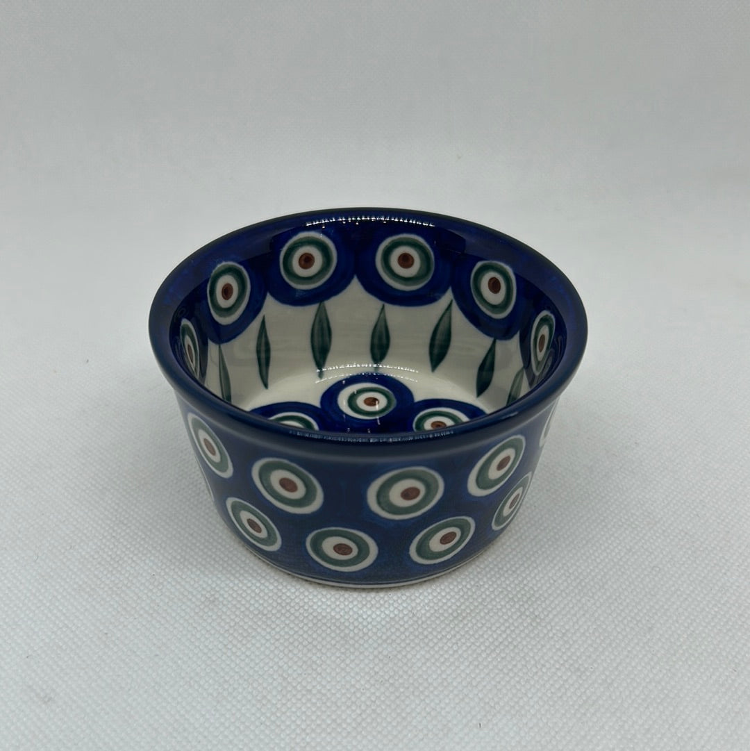 Traditional Peacock Ramekin