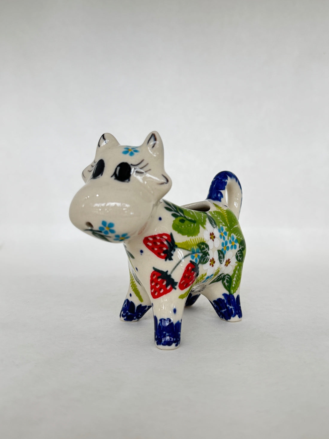 KALICH Strawberry Fields Cow Creamer