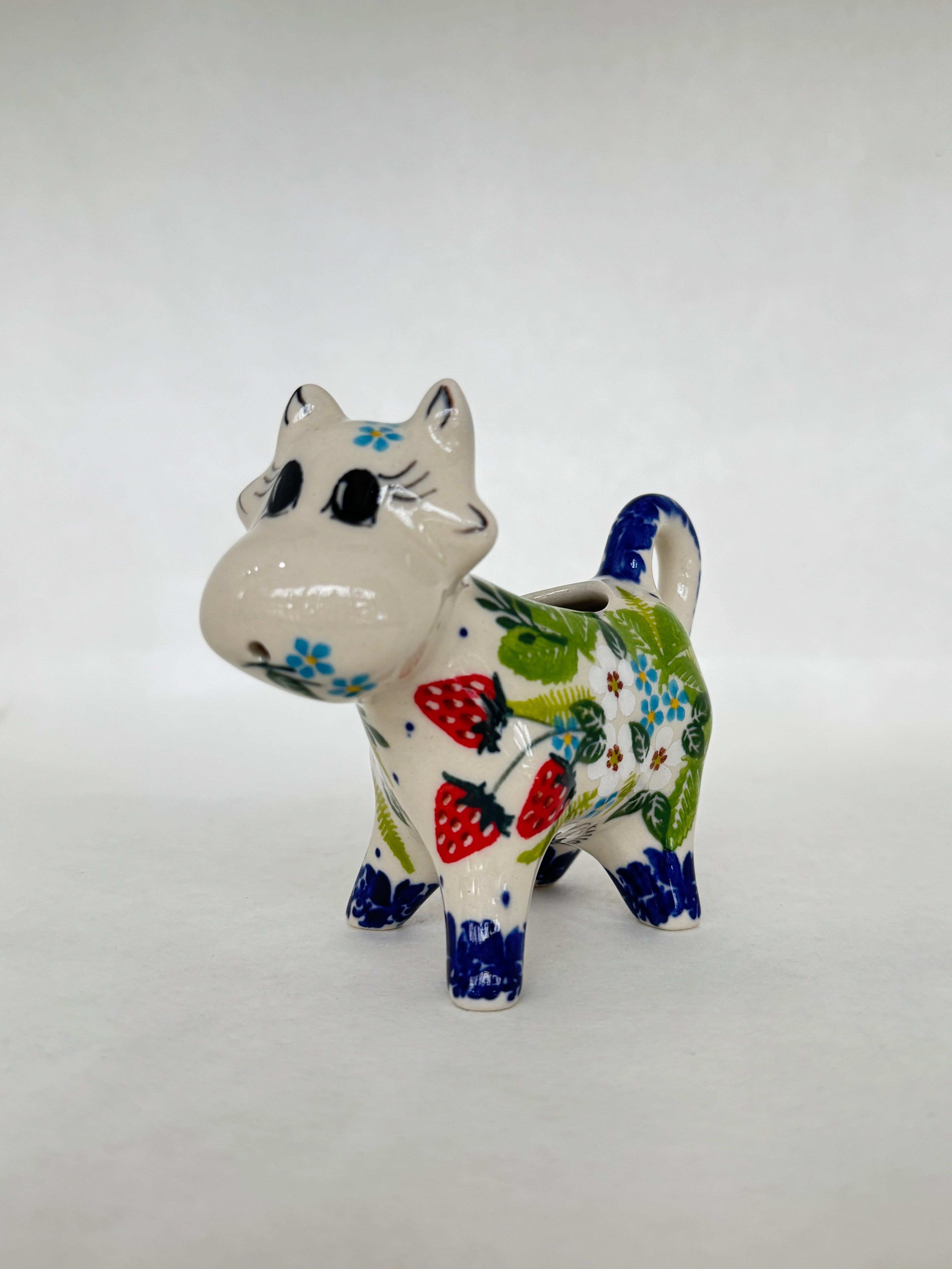 KALICH Strawberry Fields Cow Creamer