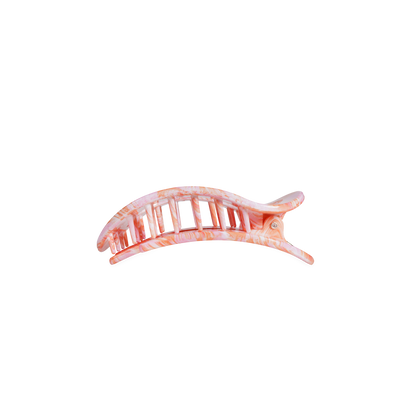 TELETIES - Just Keep Swimming | Small | Flat Round Hair Clip