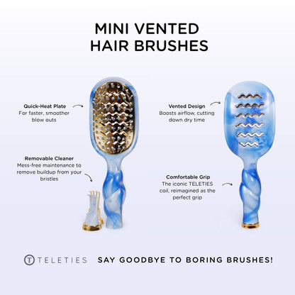 TELETIES - Mini Vented Brush | Tide &amp; True