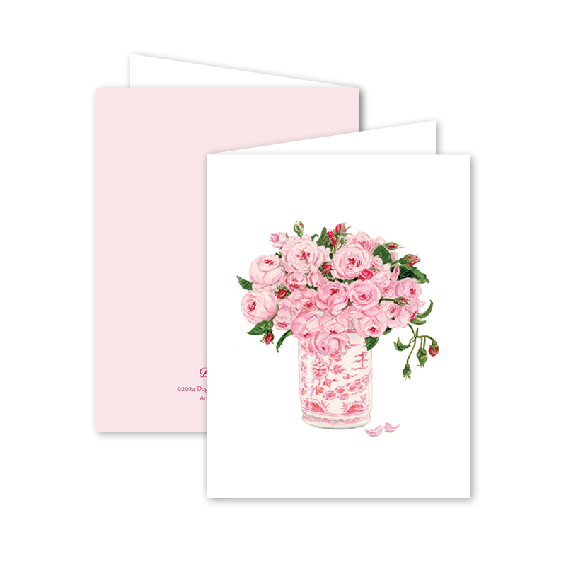 Pink Delight Floral Vase