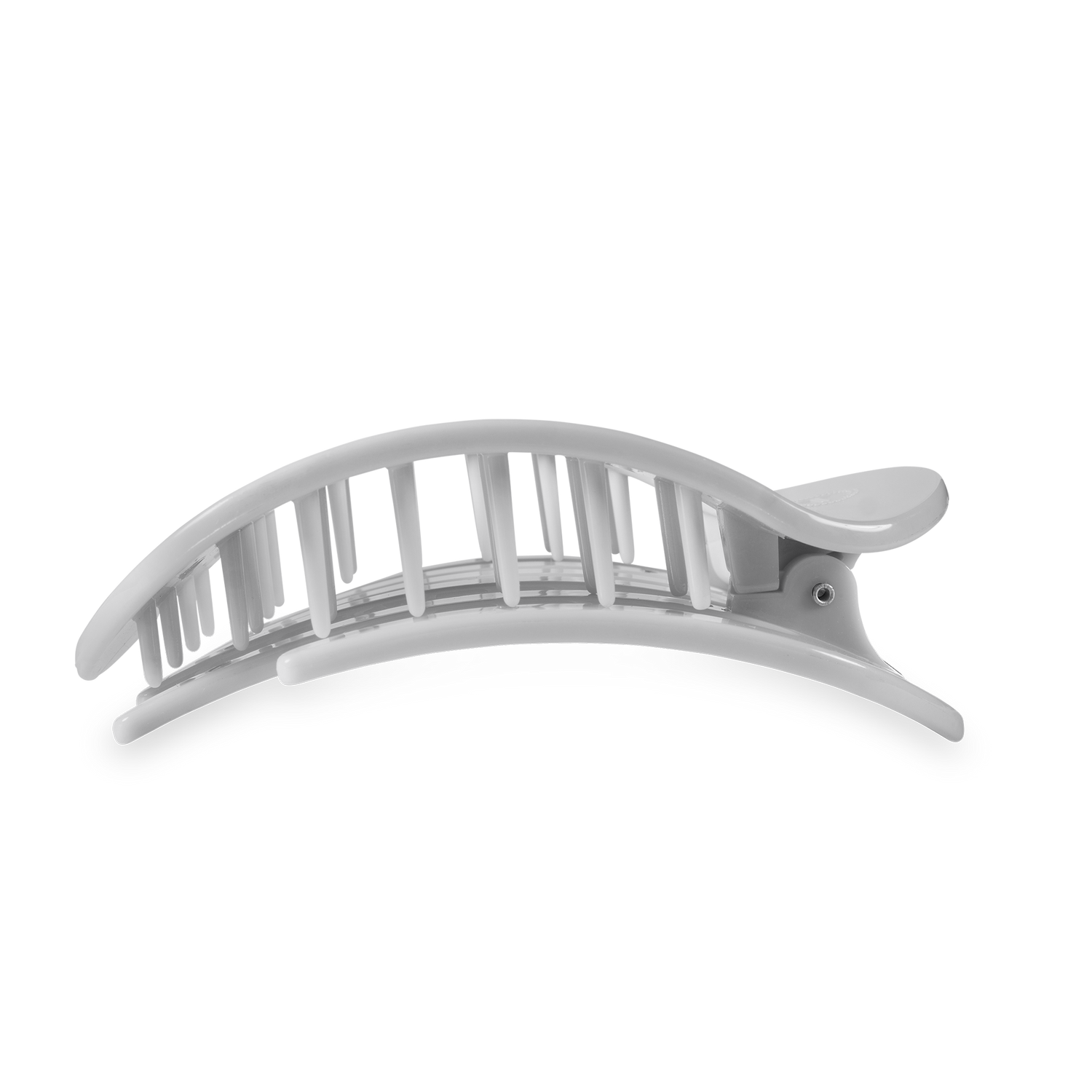 TELETIES - Flat Round Hair Clip | Large | Go Big Blue!