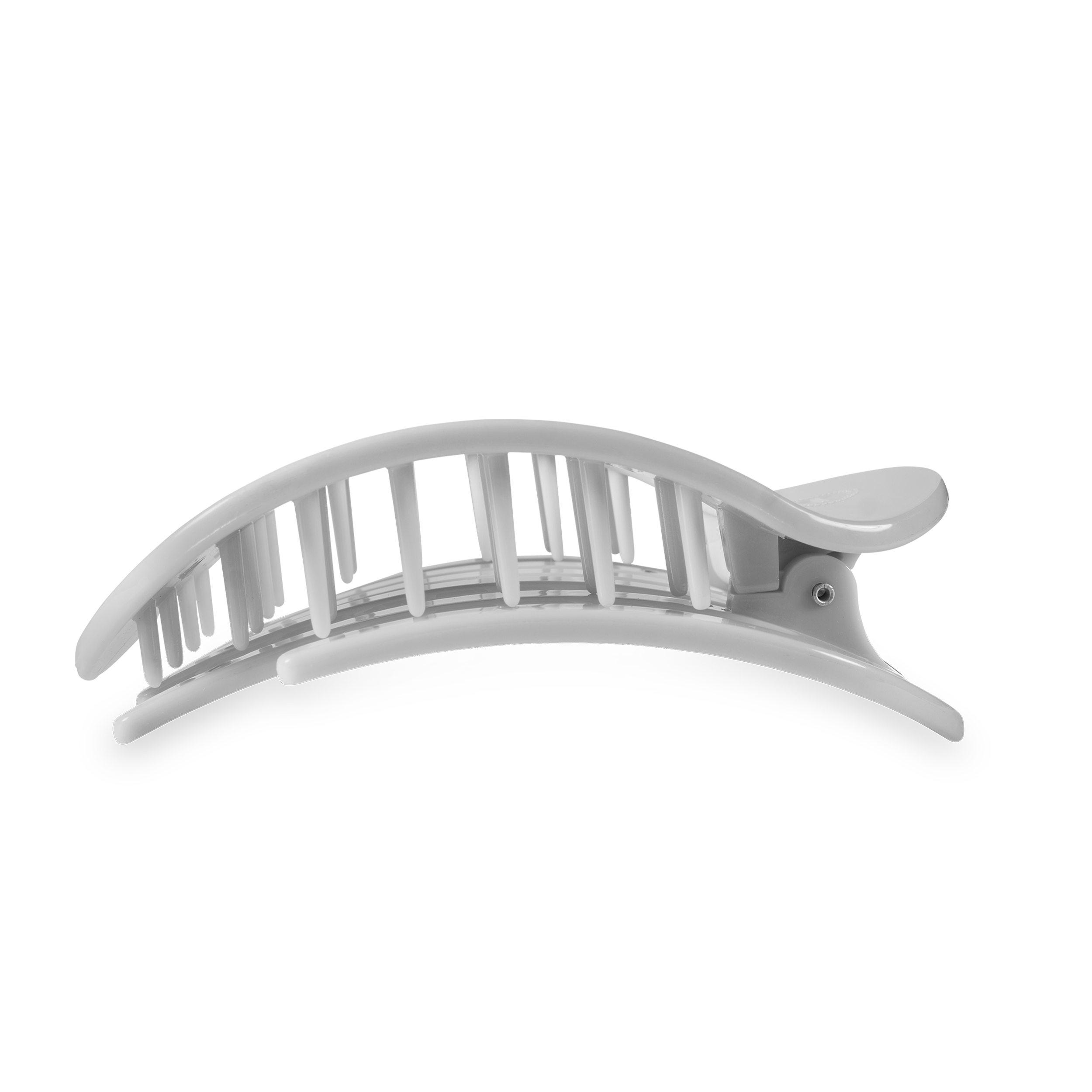 TELETIES - Flat Round Hair Clip | Large | Go Big Blue!