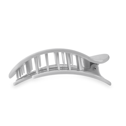 TELETIES - Flat Round Hair Clip | Large | Go Big Blue!