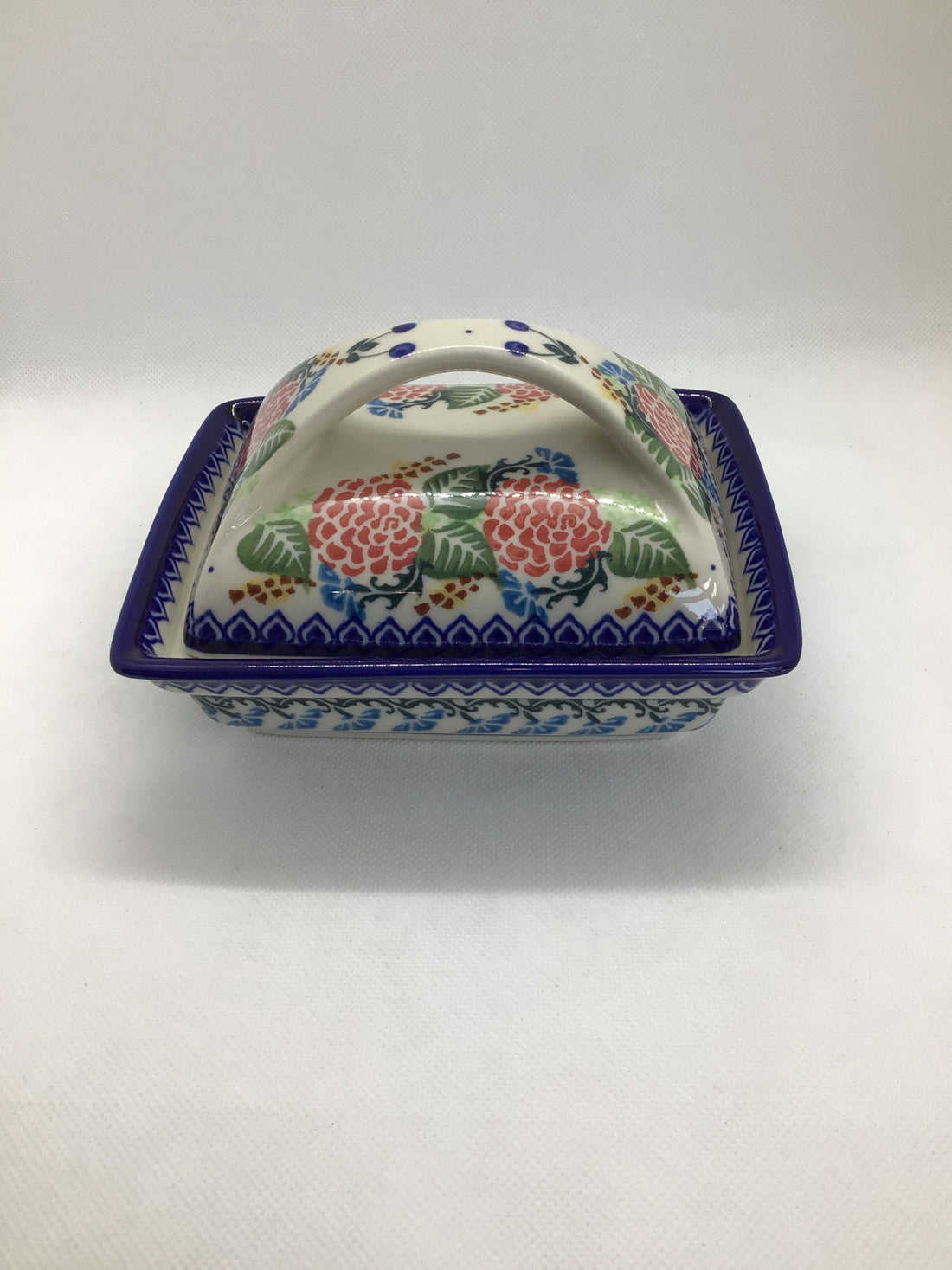 KALICH Charming Carnation Butter Dish