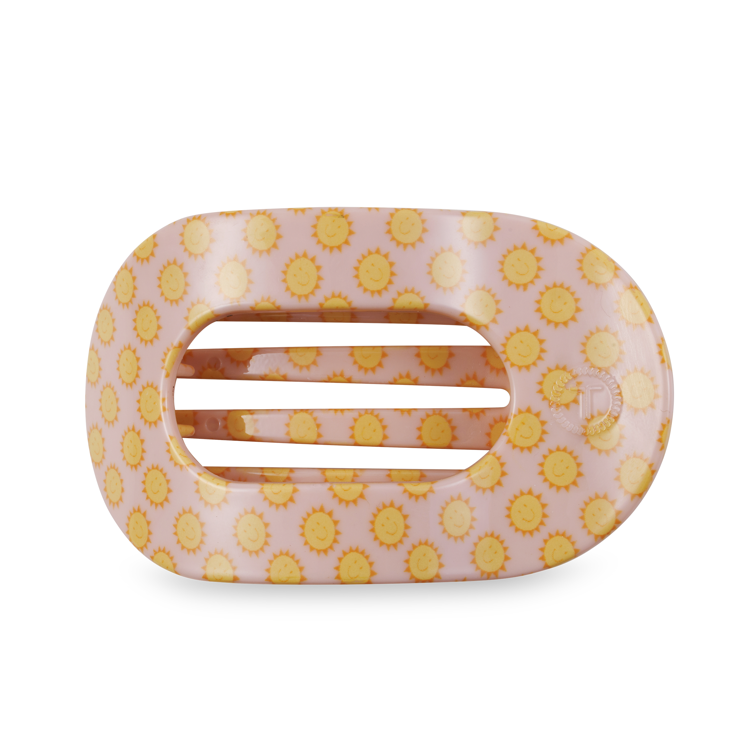 Round Flat Hair Clip | Large | Sunny Days Ahead