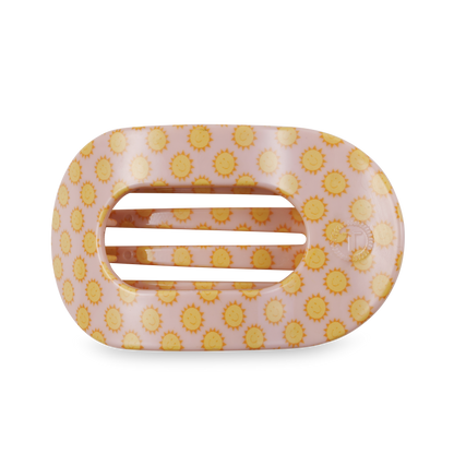 Round Flat Hair Clip | Large | Sunny Days Ahead