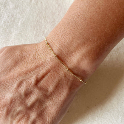 GoldFi - 18k Gold Filled Satellite Bracelet
