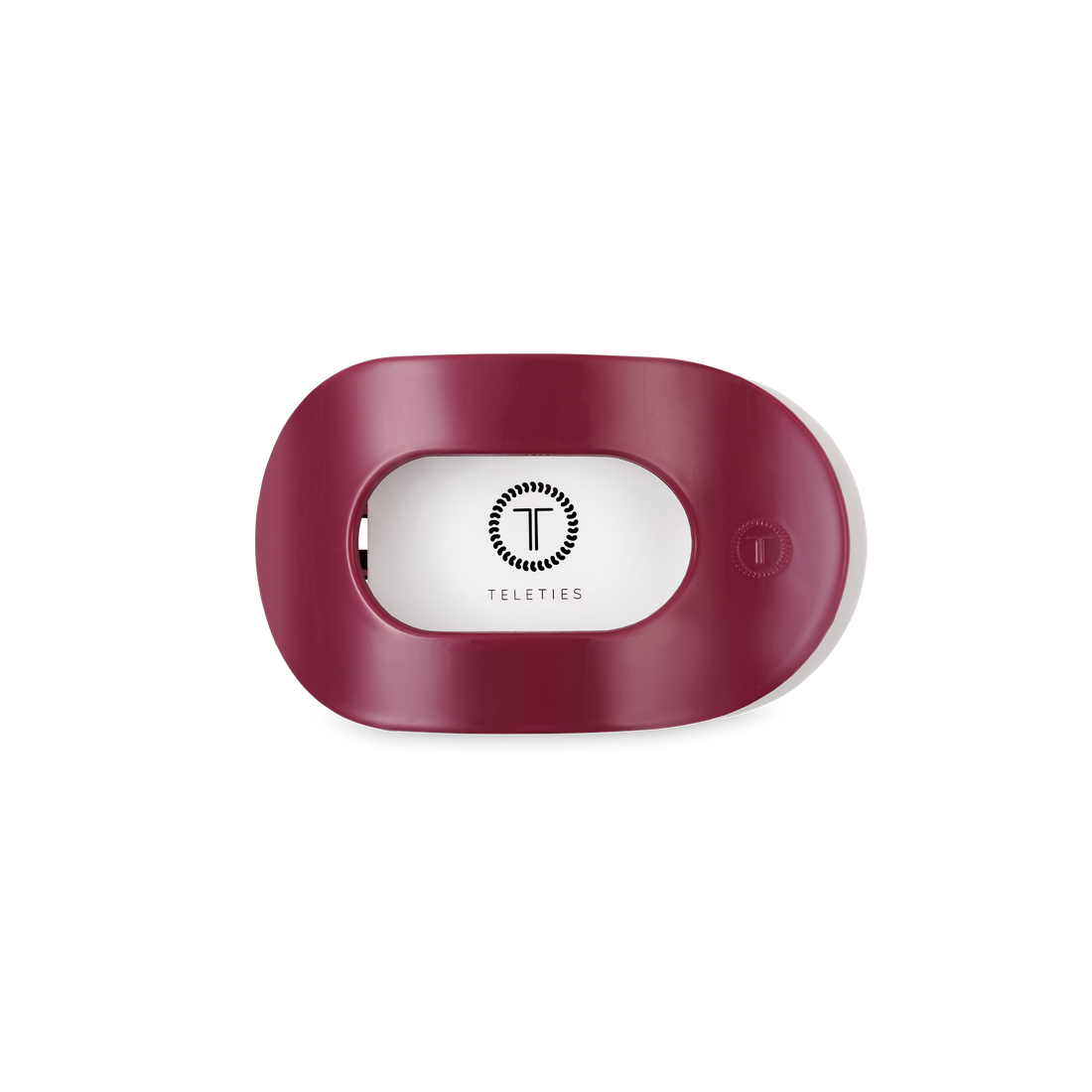 TELETIES - Flat Round Hair Clip | Small | Wild Side