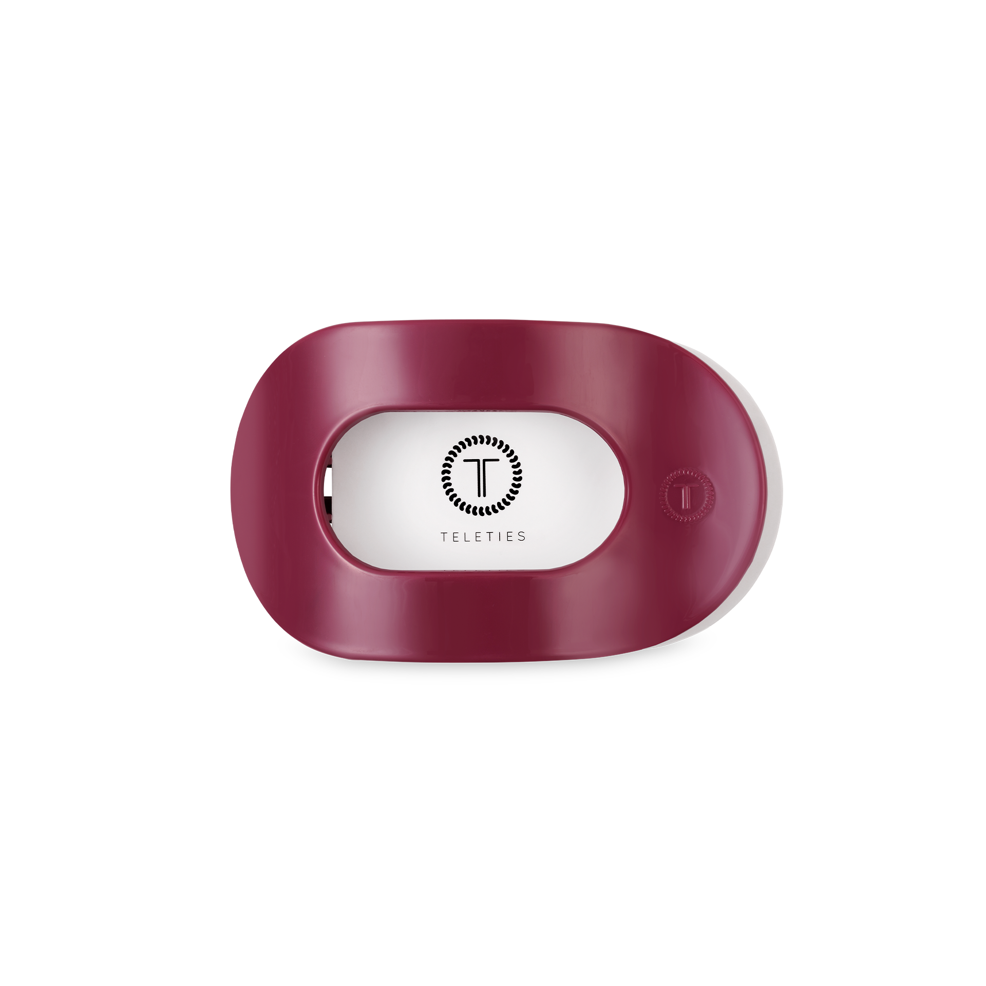 TELETIES - Flat Round Hair Clip | Small | Wild Side