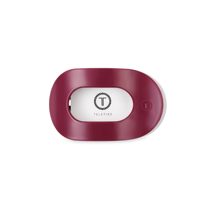 TELETIES - Flat Round Hair Clip | Small | Wild Side