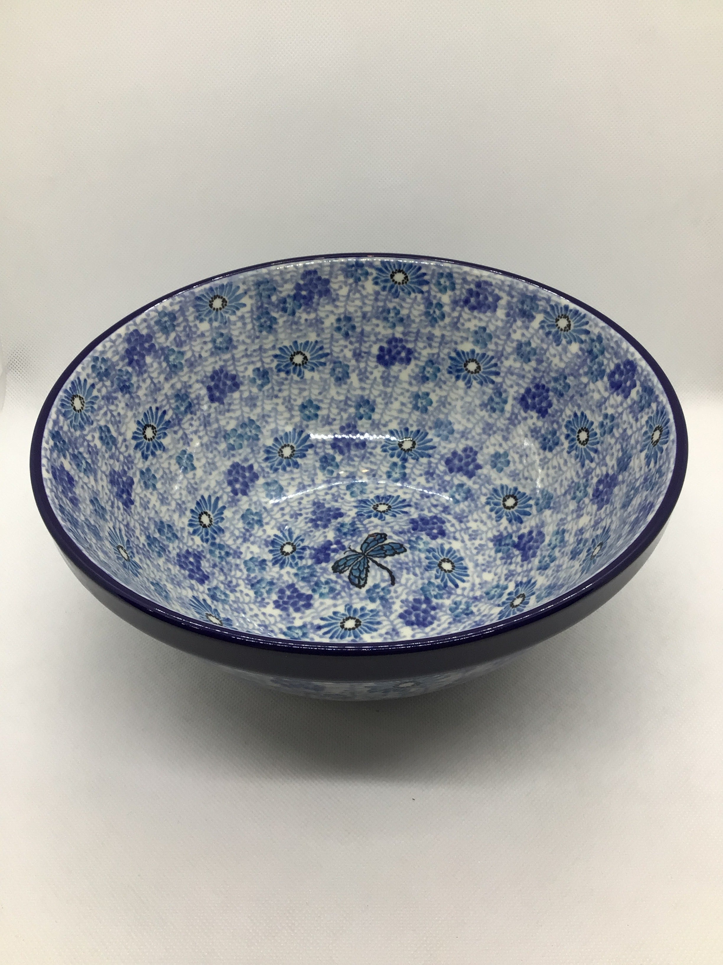 Misty Dragonfly Nesting Bowl 9&quot;
