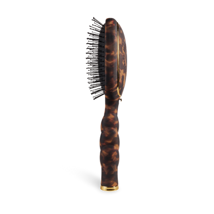 TELETIES - Detangler Hair Brush for Medium Hair - Tortoise