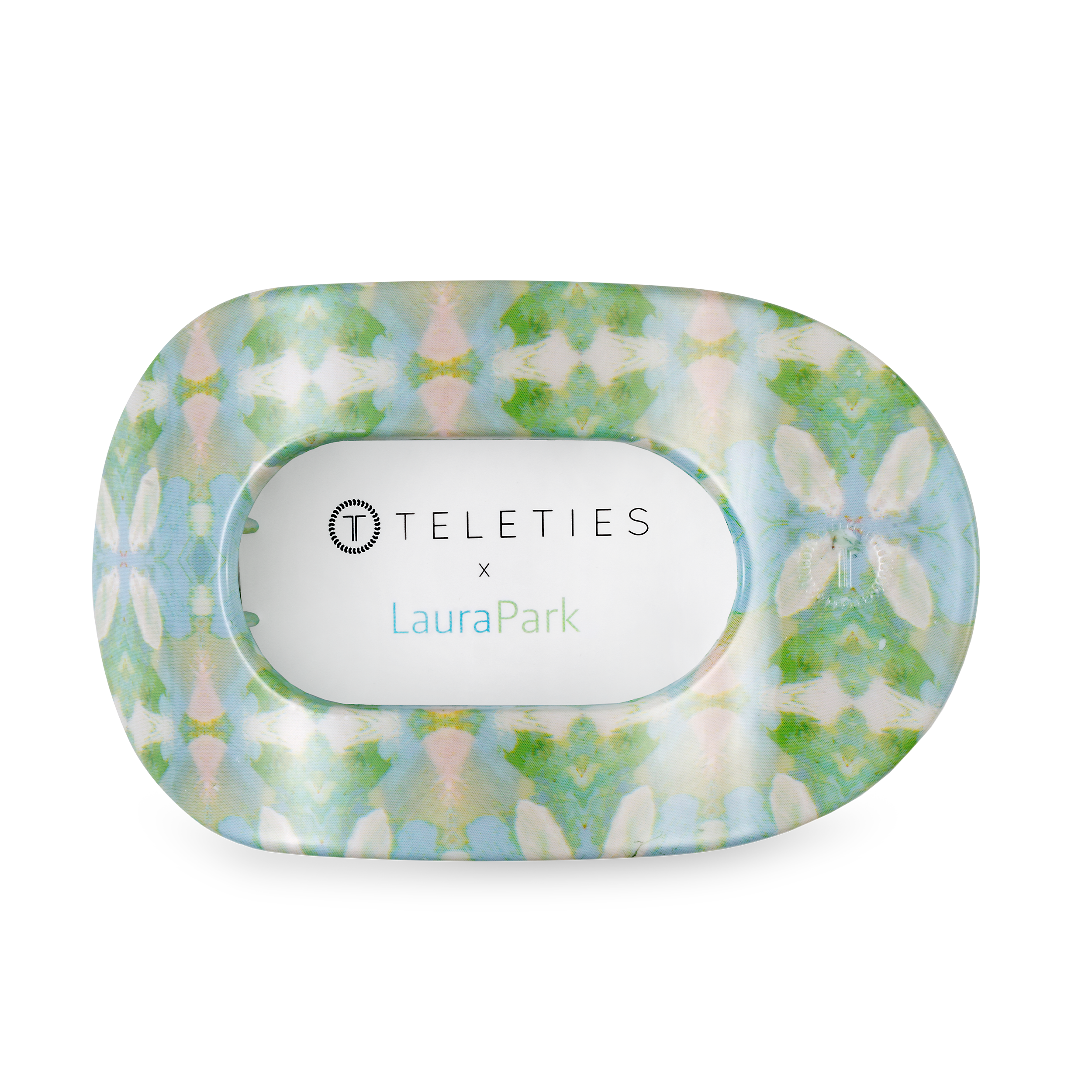 Elephant Falls | Large | Flat Round Hair Clip