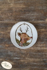 Jolly Reindeer Ornament