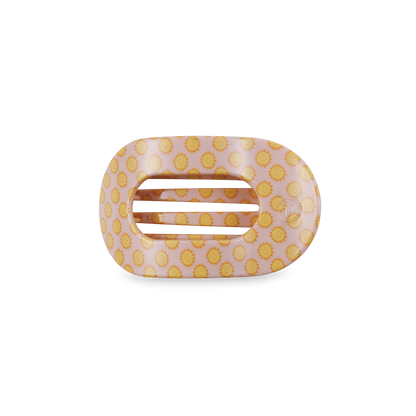 Round Flat Hair Clip | Small | Sunny Days Ahead