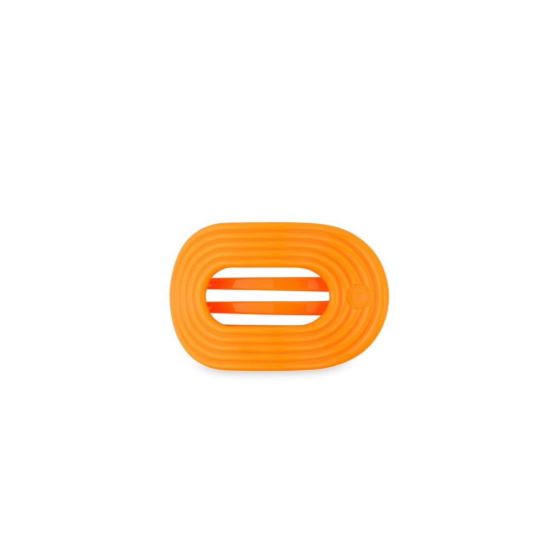 TELETIES - Flat Round Hair Clip | Tiny | Day Rave