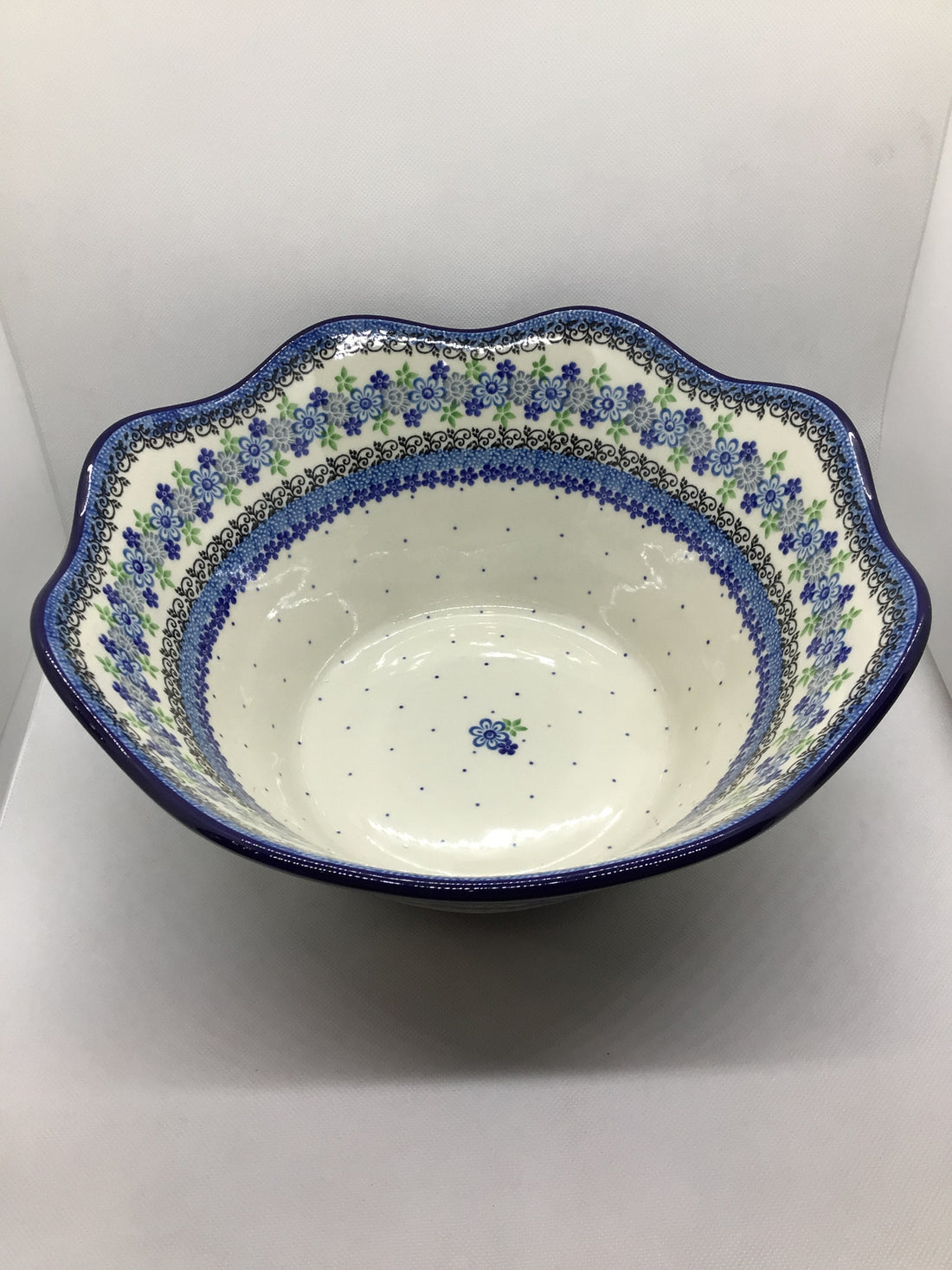 Flower Works Wavy Edge Bowl 12&quot;