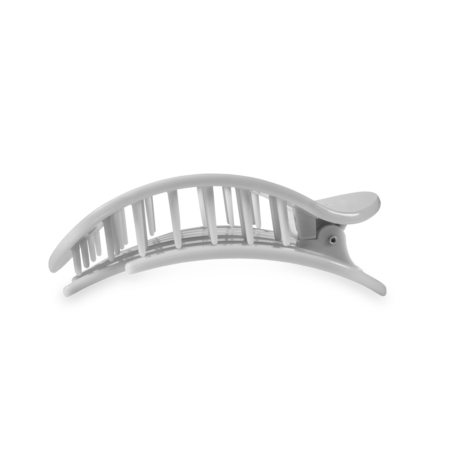 TELETIES - Flat Round Hair Clip | Medium | Go Big Blue!