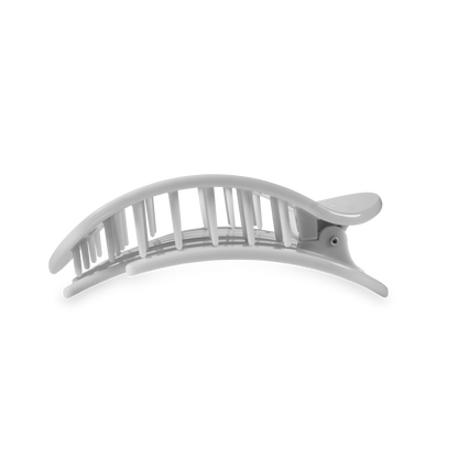 TELETIES - Flat Round Hair Clip | Medium | Go Big Blue!